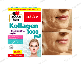 کپسول کلاژن +هیالورونیک اسید + کیوتن اوریجینال اصل آلمان